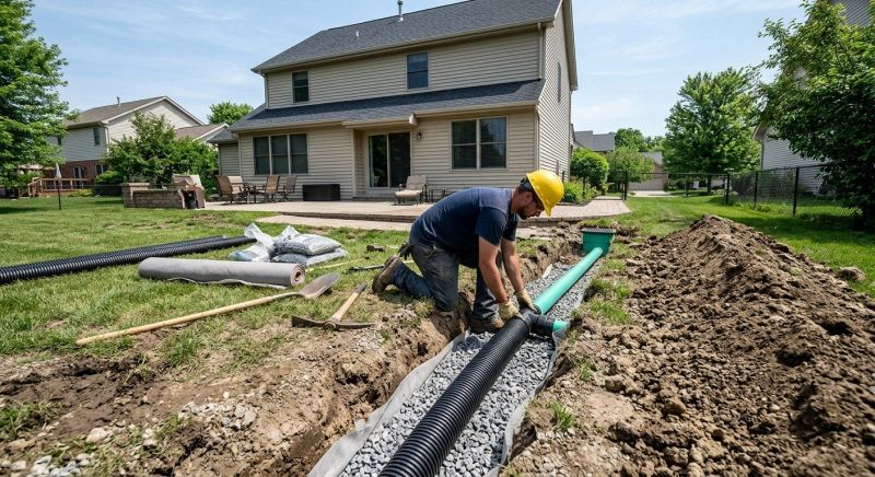 Drain Line Installation in Tuscaloosa, AL